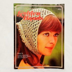 Golden Hands Magazine Knitting dressmaking Needlecraft Part 30 Vol 2 Guide 70s
